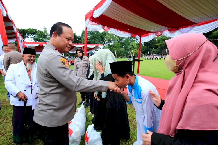 Gelar Baksos Polri Presisi Untuk Negeri di Sukabumi, Kaops NCS Polri: Jaga Persatuan dan Kesatuan