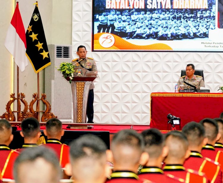 Kapolri Tutup Pendidikan Taruna Tingkat IV Akpol Angkatan Ke 55 Tahun 2024