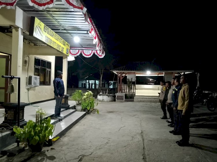 Patroli Preventif,Pencegahan Gangguan Kamtibmas Tim Serigala Polsek RBL