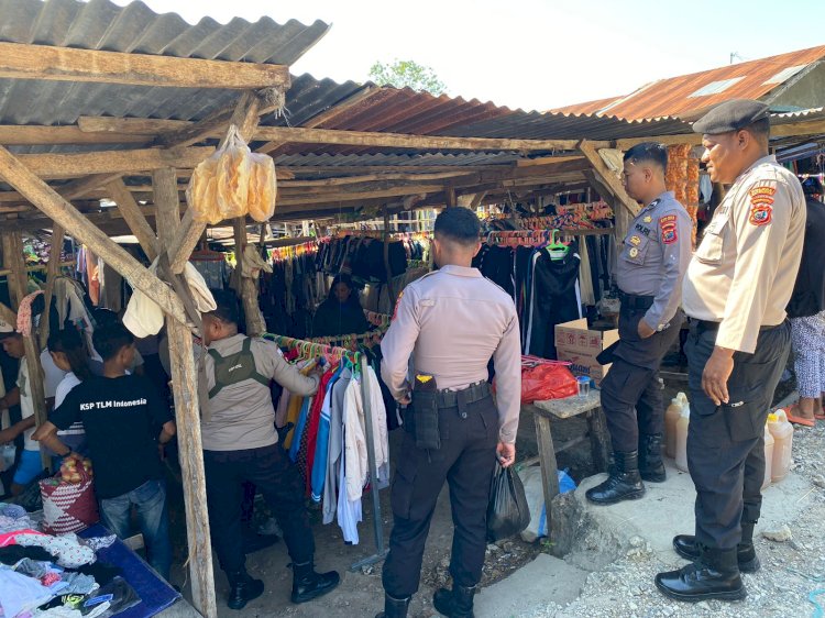 Kegiatan Preventif Personel Satuan Samapta Polres Rote Ndao Untuk Pencegahan Gangguan Kamtibmas