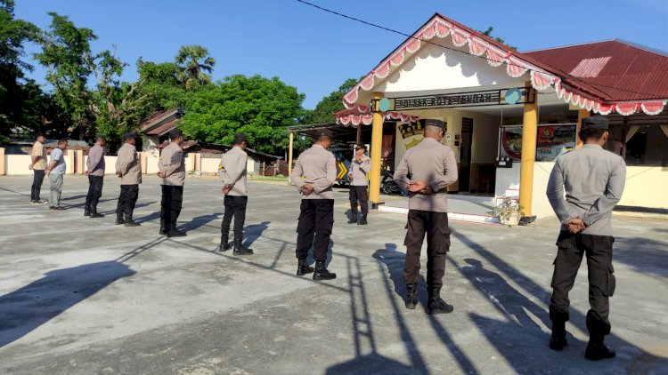 Tingkatkan Kegiatan Cooling System Untuk Cipta Kamtibmas Kondusif Selama OMP Turangga 2024 : Kapolsek Rote Tengah