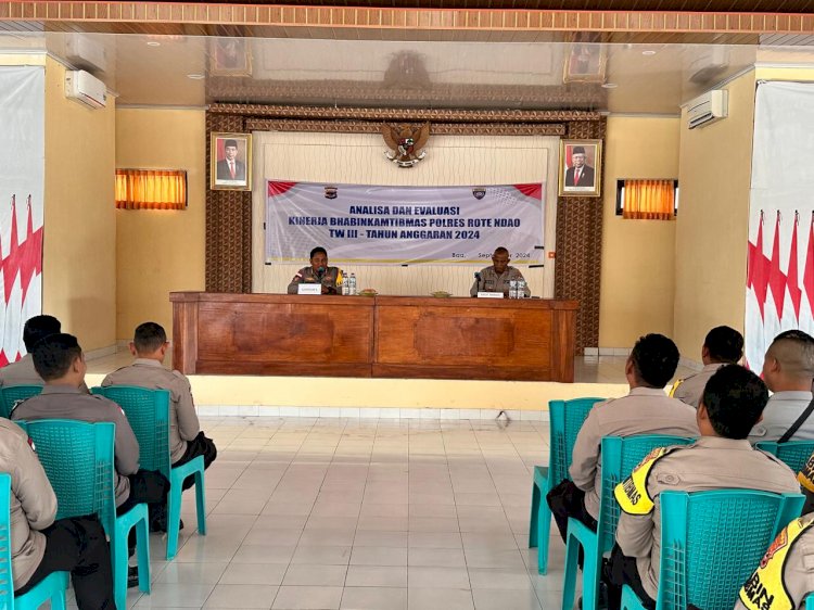 Kapolres rote ndao : Buatlah Hal Positif Walaupun Kecil Namun Dampaknya Bernilai Positif Dalam Masyarakat