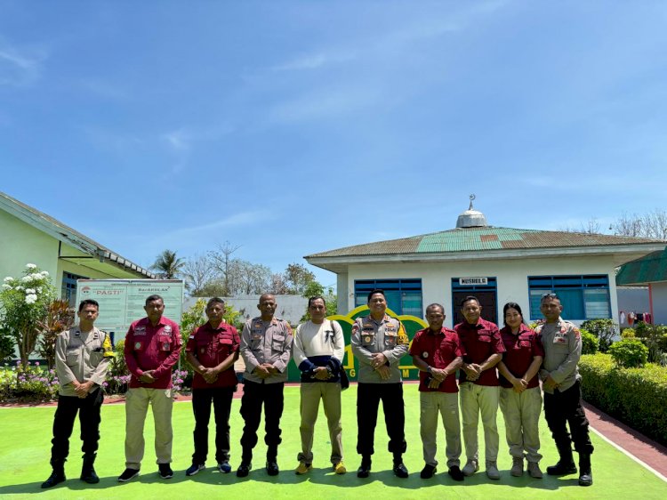 Nusantara Cooling System Polres Rote Ndao Jelang Pilkada 2024 di Lapas Kelas III Ba’a