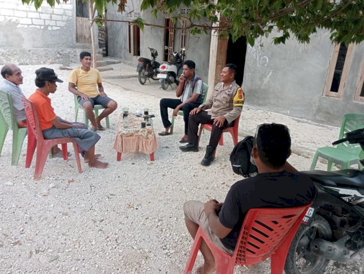 Melalui Kegiatan Preemtif Terus Berikan Edukasi Kepada Warga Binaan Selama Tahapan OMP Turangga 2024 : Kapolsek Rote Barat Daya.