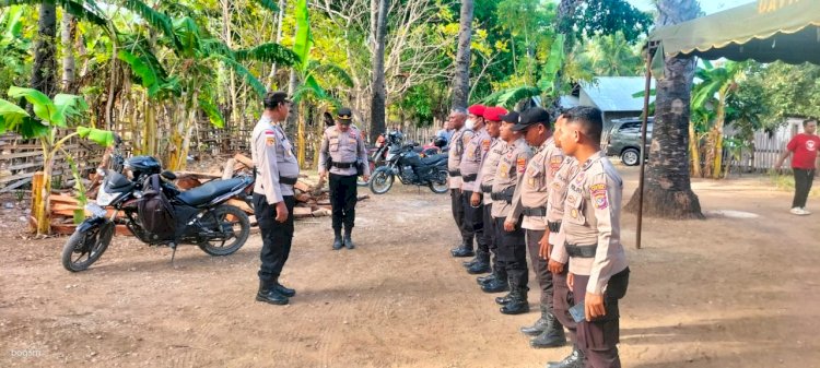 Korlap Zona III AKP Yapi Y Kokok : Personel Pam Zona III Lakukan Pengamanan 49 Titik Kampanye Pilkada Serentak 2024