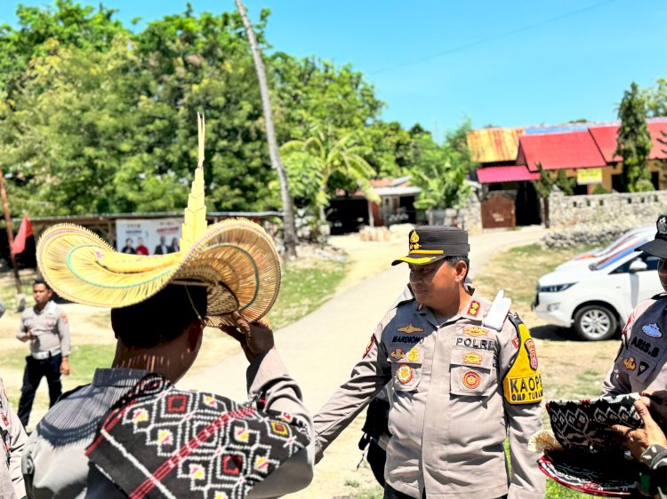 Kapolres Rote Ndao : Raih Peringkat Ke-3 Lomba Poskamling, Ini Motivasi Untuk Menggalakkan Pam Swakarsa