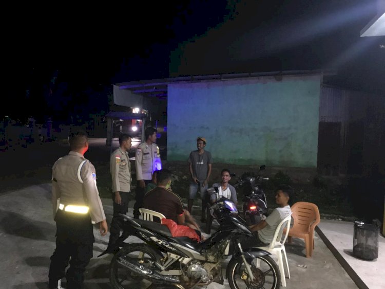 Kapolsek Lobalain : Kehadiran Personel Polsek Lobalain Lakukan K2YD Jaga Rasa Aman Warga