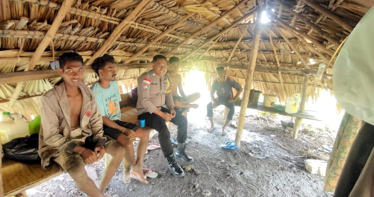 Kapolsek Lobalain : Interaksi Langsung Dengan Masyarakat Untuk Membangun Kemitraan Dengan Masyarakat