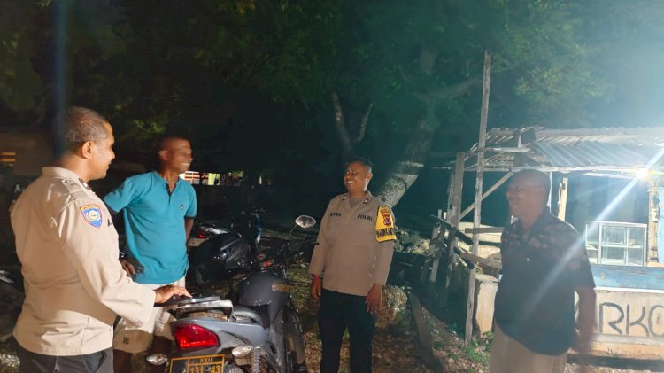 Kapolsek Rote Tengah : Patroli Dialogis Upaya Untuk Jaga Keamanan Dan Kenyamanan Warga