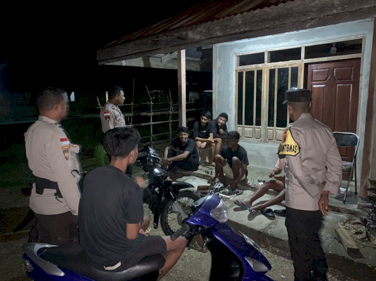 Sinergitas Polsek Rote Tengah Dan Masyarakat Dalam Upaya Menjaga Kamtibmas