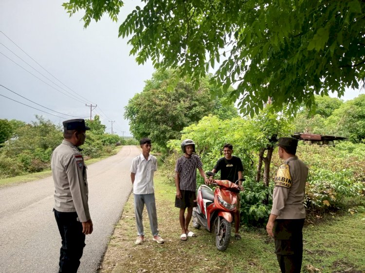 Ipda Godfriet E S Mail : Hadirnya Anggota Polri Warga Merasa Terayomi Karena Pemeliharaan Kamtibmas