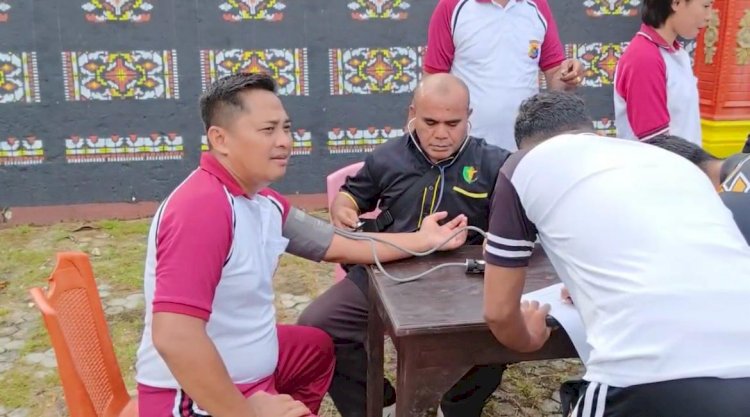 Polres Rote Ndao Gelar TKJ Semester I TA 2025 Bagi Seluruh Personel
