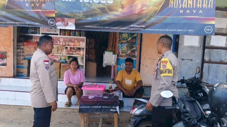 Kapolsek Rote Tengah : Patroli Dialogis Merupakan Langkah Untuk Menjaga Kamtibmas Tetap Kondusif
