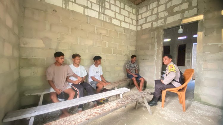 Preemtif Bhabinkamtibmas Polsek Rote Timur Untuk Menjalin Kemitraan Dengan Warga Binaan