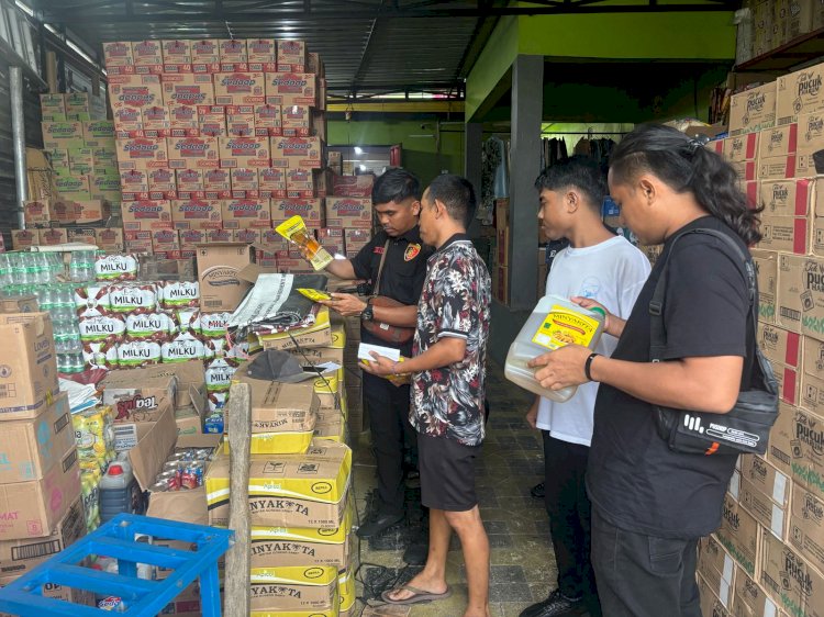 Satgas Pangan Polres Rote Ndao Lakukan Monitoring Peredaran Minyak Kita Di Kabupaten Rote Ndao