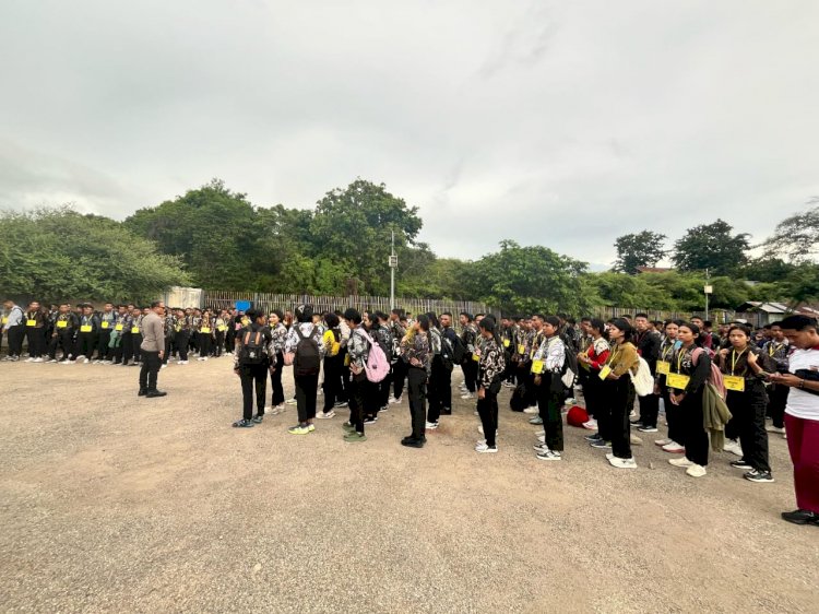 311 Casis Dari Polres Rote Ndao Menuju Kupang Untuk Mengikuti Seleksi Lanjutan