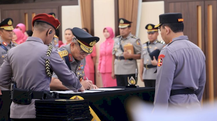 Kapolri Pimpin Sertijab Sejumlah Pejabat Polri, Kadivhumas Polri: