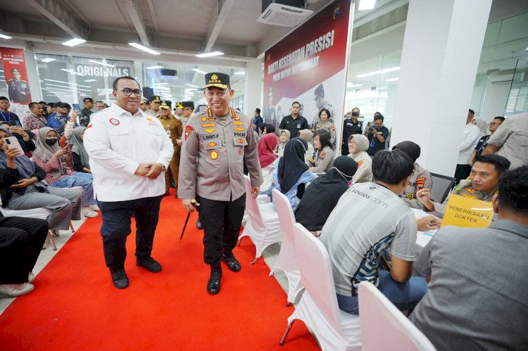 Kapolri Tinjau Bakti Kesehatan