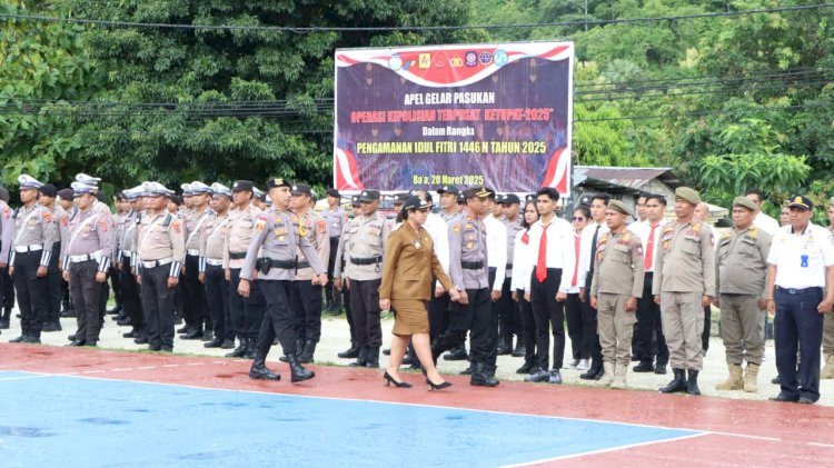 Gelar Pasukan Operasi Ketupat Turangga 2025, Polri Siap Amankan Hari Raya Idulfitri