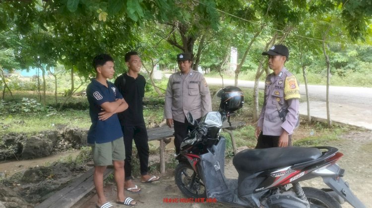 Cegah Aksi Premanisme, Personel Polsek Rote Barat Daya Gencar Lakukan K2YD
