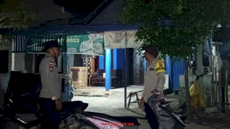 Patroli Rumah Kosong Oleh Personel Polsubsektor Ndao Nuse