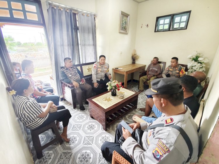 Cooling System Kapolres Rote Ndao Bersama PJU Jelang Idulfitri Di Wilayah Hukum Polsek Rote Barat