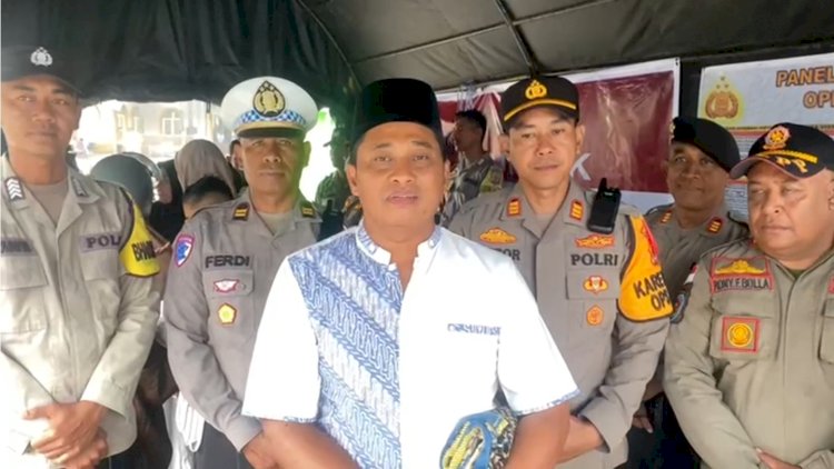 Pelaksanaan Sholat Idul Fitri 1446 H Di Wilayah Hukum Polres Rote Ndao Berjalan Aman