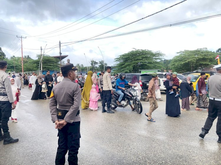 Kapolsek Lobalain : Seluruh Personel Polsek Dilibatkan Dalam Pengamanan Idul Fitri 1446 H