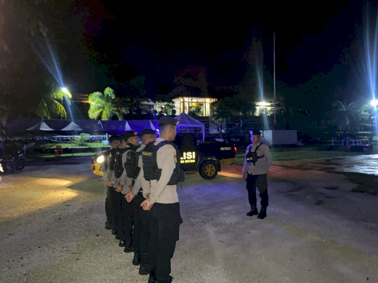 Patroli Preventif Operasi Ketupat Turangga 2025 Polres Rote Ndao