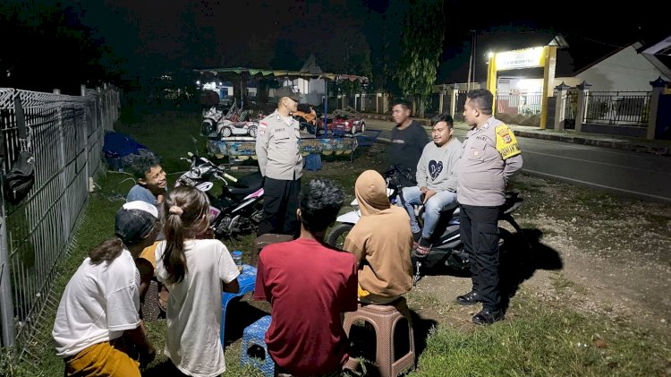 Operasi Ketupat Turangga 2025 Polsek Lobalain Tingkatkan Patroli Untuk Jaga Kamtibmas Tetap Kondusif