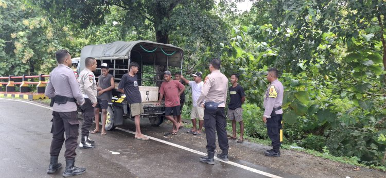 Iptu Parwata : Patroli Rutin Polsek Pantaibaru Untuk Jaga Kamtibmas Tetap Kondusif