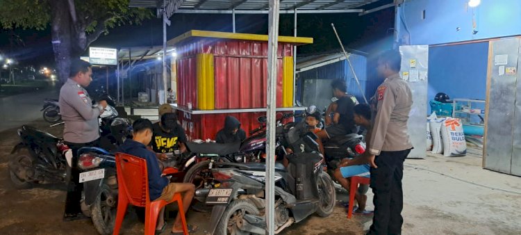 Patroli Preventif Polsek Lobalain Untuk Jaga Kamtibmas Tetap Kondusif