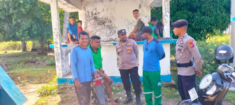 KRYD Polsek Rote Barat Daya Untuk Jaga Kamtibmas Tetap Kondusif