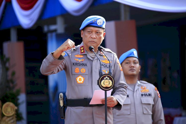 Polri Kembali Kirim Pasukan untuk Misi Perdamaian PBB, Latpragas Satgas FPU 7 MINUSCA Resmi Dimulai
