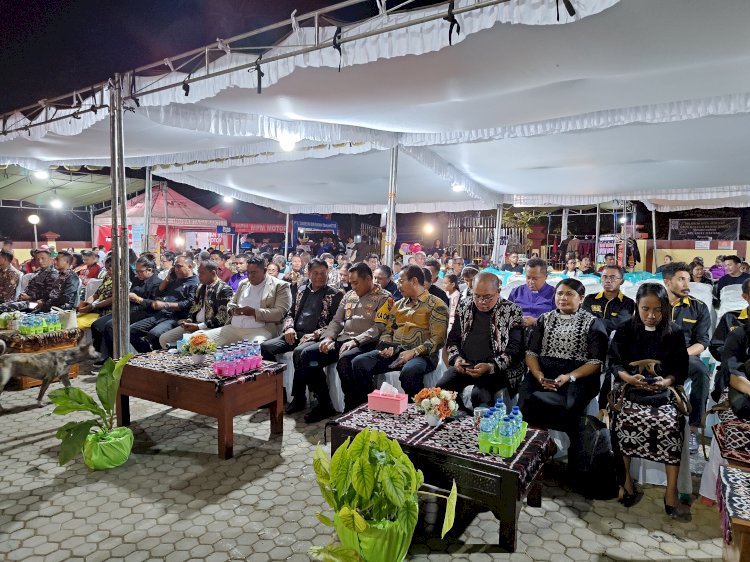 Kapolres Rote Ndao Menghadiri Kegiatan Pentas Seni perayaan Paskah 2025