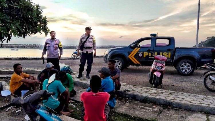 Jaga Kamtibmas Selama Operasi Samana Santa Turangga 2025, Polsek Lobalain Tingkatkan Patroli Preventif