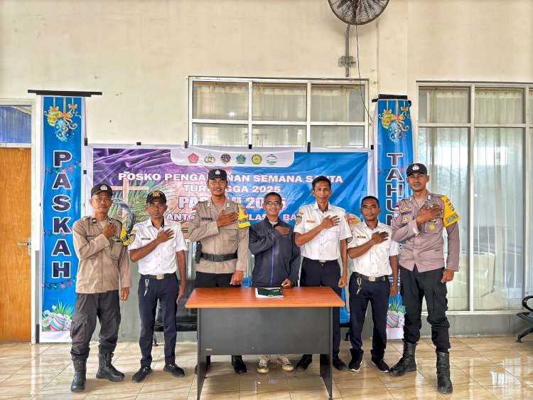 Pos Pam Pelabuhan Baa Untuk Memastikan Keamanan Dan Kenyamanan Masyarakat