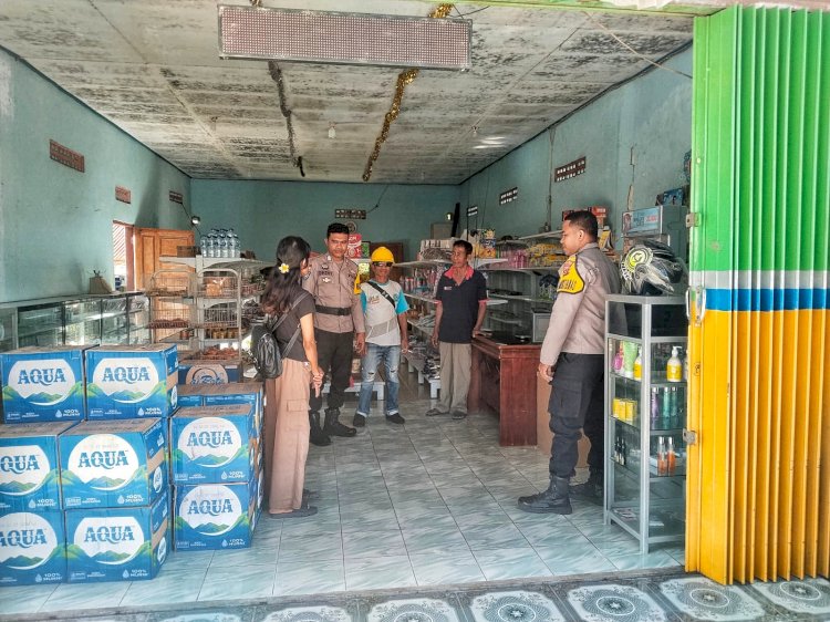 Kapolsek Rote Barat Laut : Patroli Preventif Upaya Untuk Jaga Kamtibmas Tetap Kondusif