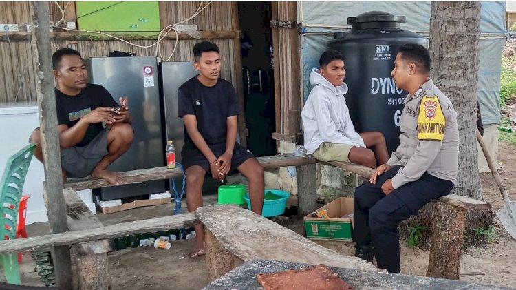 Kapolsek Rote Barat : Melalui Kegiatan Kepolisian, Kami Ingin Pastikan Kamtibmas Terjaga