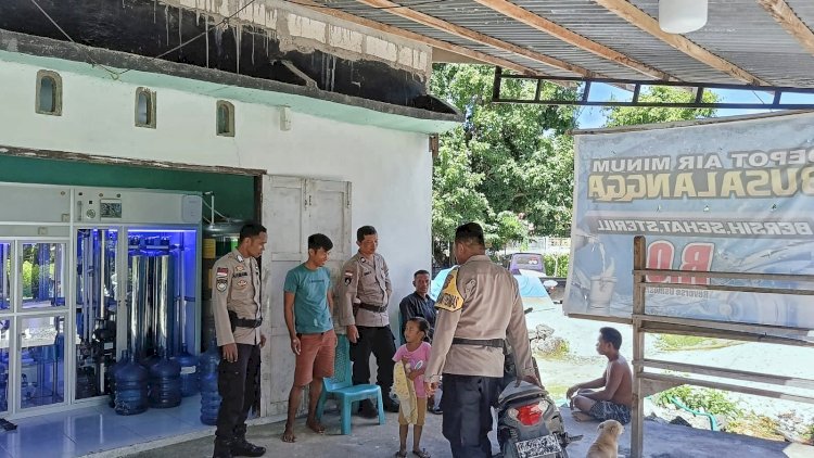 Patroli Dialogis Polsek Rote Barat Laut, Upaya Tingkatkan Kemitraan Dengan Masyarakat