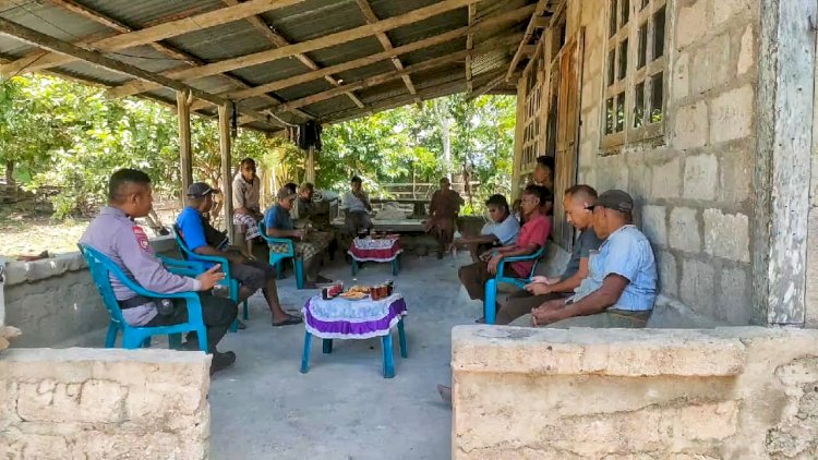Iptu Parwata : Melalui Patroli Dan Sambang, Upaya Bhabinkamtibmas Polsek Pantaibaru Wujudkan Rasa Aman Bagi Masyarakat