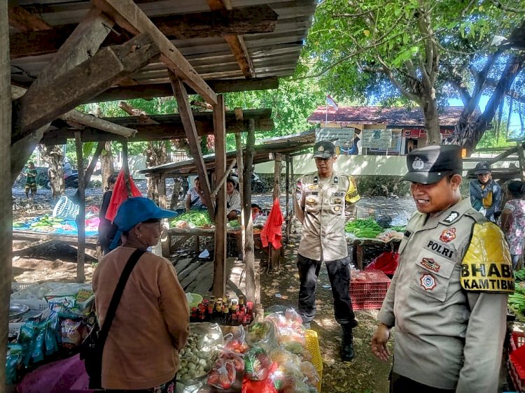 Kapolsek Rote Barat Daya : Edukasi Pembinaan Kamtibmas Bagi Masyarakat Untuk Jamin Keselamatan Warga