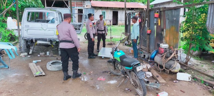 Kapolsek Rote Barat Laut : Kami Terus Tingkatkan Kemitraan Dengan Masyarakat Untuk Jaga Kamtibmas