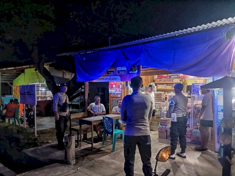 Kapolsek Lobalain : Melalui Patroli Malam, Kami Ingin Memastikan Keamanan Masyarakat