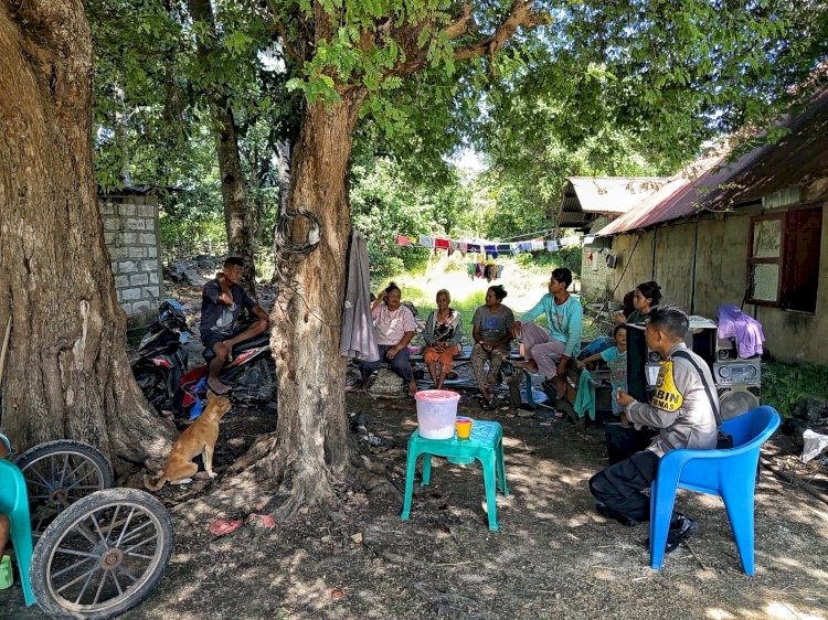 Preemtif Bhabinkamtibmas Polsek Rote Barat Daya Untuk Edukasi Pembinaan Kamtibmas Bagi Warga Binaan