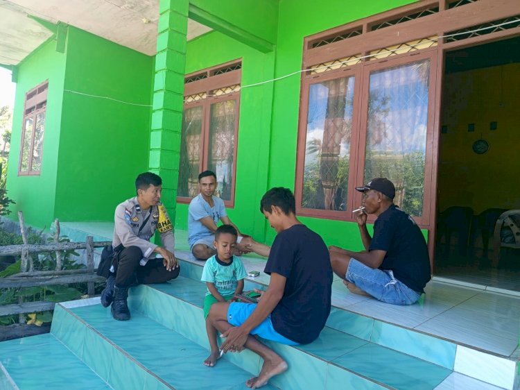 Kapolsek Rote Barat Daya : Pencegahan Aksi Premanisme Melalui Upaya Preemtif Kepolisian