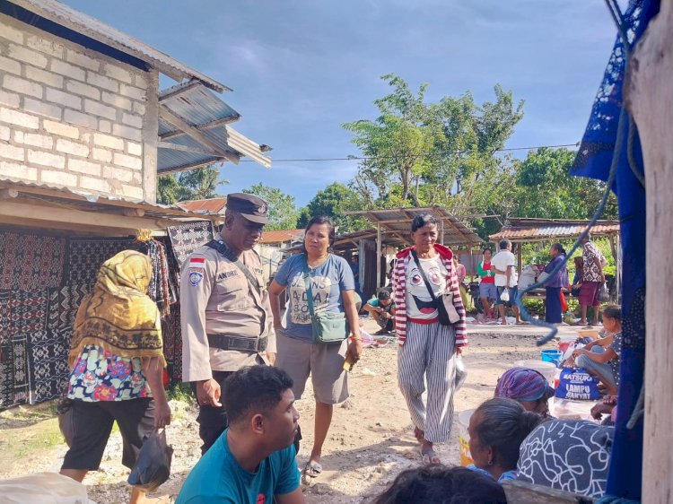 Kapolsek Rote Selatan : Pengamanan Kegiatan Masyarakat Untuk Cegah Aksi Premanisme