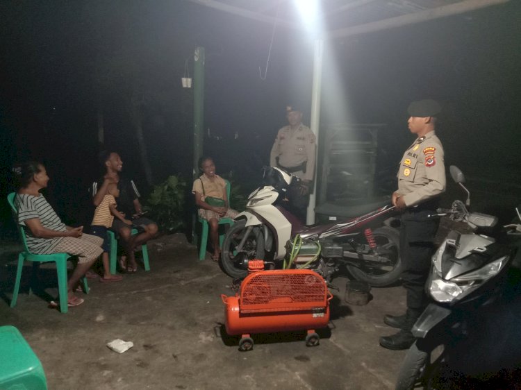Patroli Preventif Polsek Rote Tengah Untuk Cegah Aksi Premanisme Selama Operasi Pekat Turangga 2025