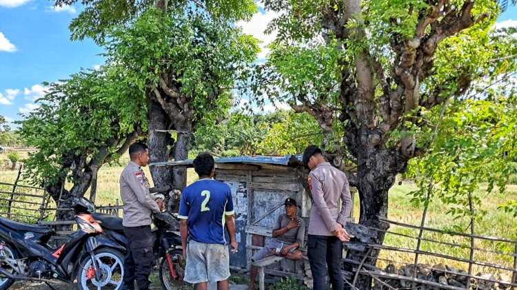 Kapolsek Rote Barat Daya : Patroli Pencegahan Aksi Premanisme Polsek RBD Dalam Operasi Pekat Turangga 2025