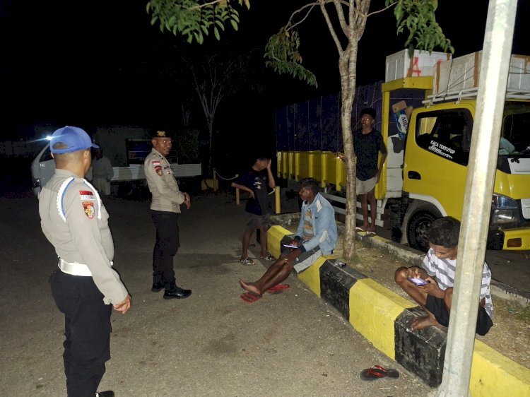 Iptu Parwata : Patroli Malam, Upaya Polsek Pantaibaru Berikan Rasa Aman Bagi Masyarakat